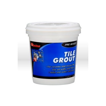 Red Devil Tile Grout, Pre-mixed Tile Grout 1/2 PT 422